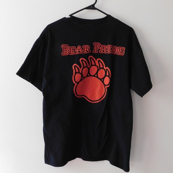 T Shirt Dorchester MA Academy Bears Athletics Bear Pride Size L Large Gildan - Picture 4 of 5